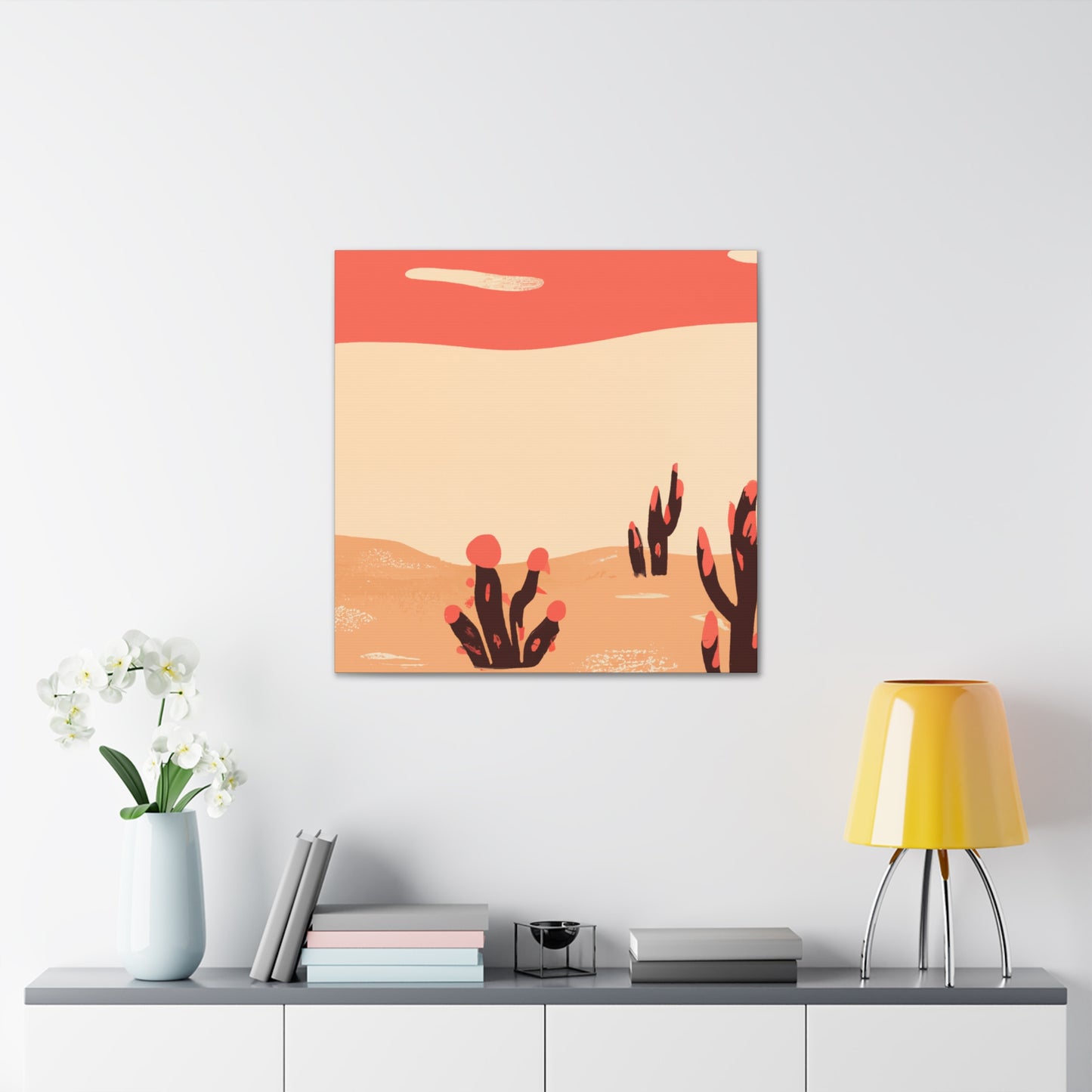 Antique Fusion - Vintage Contemporary - Desert - Canvas