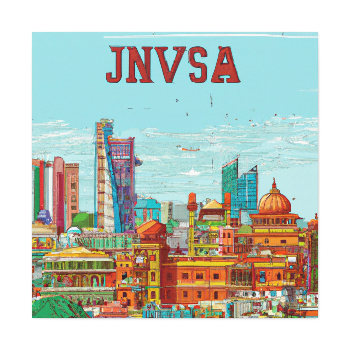 Aditi - Destination India - Canvas