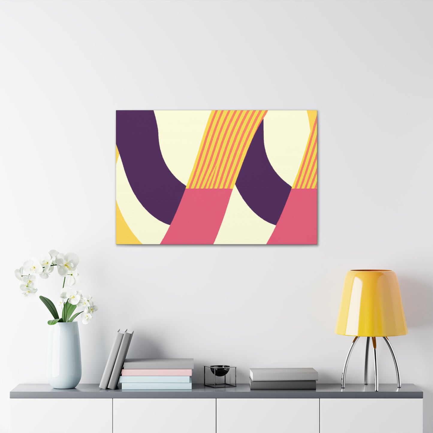 Surreal Abode - Midcentury - Canvas