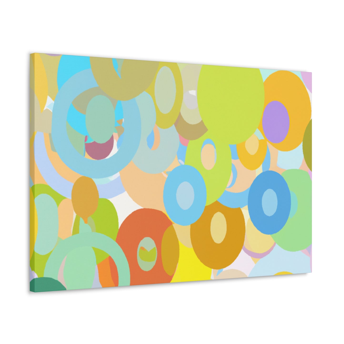 Aqua Spectrum - Abstract - Canvas