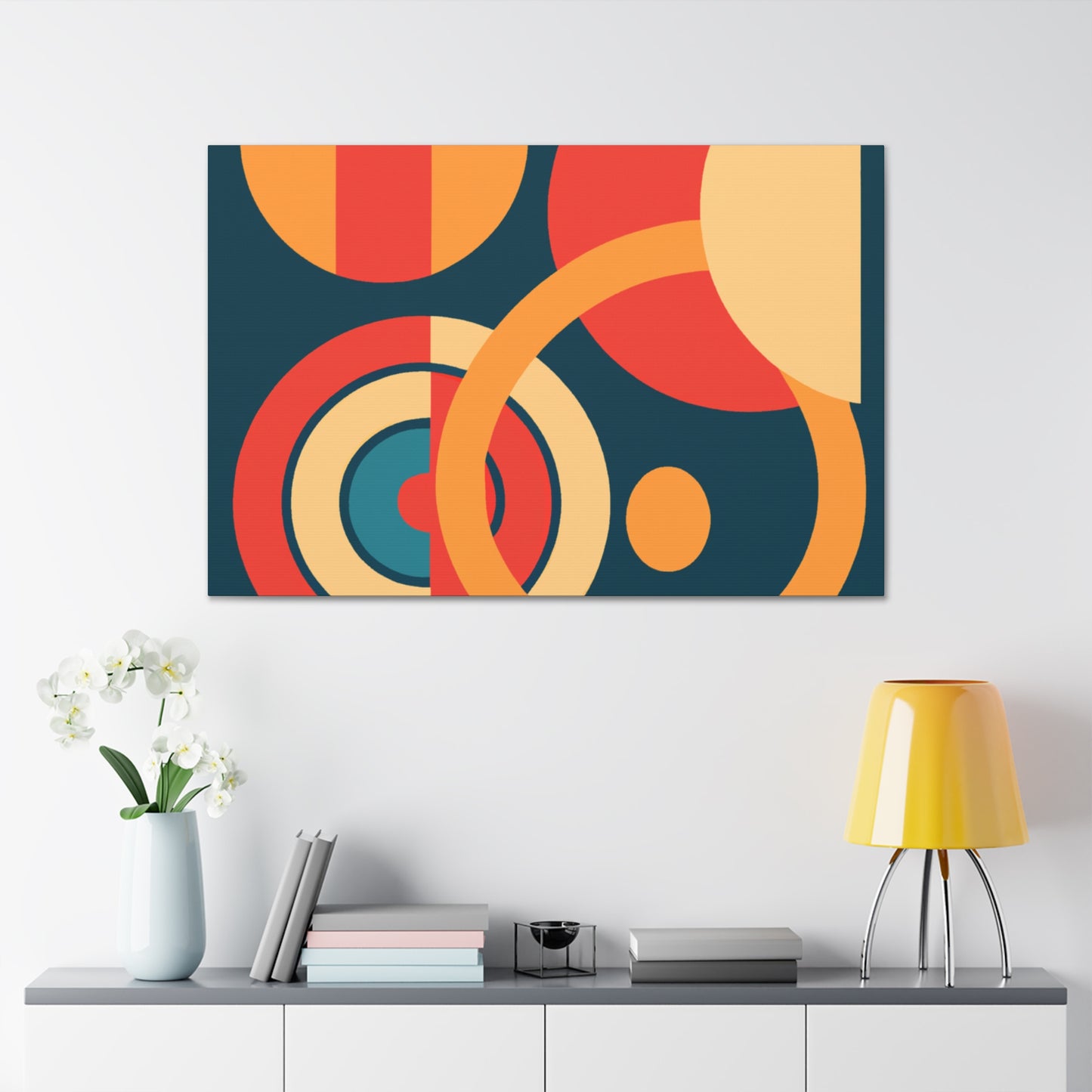 Visionary Vista - Midcentury - Canvas