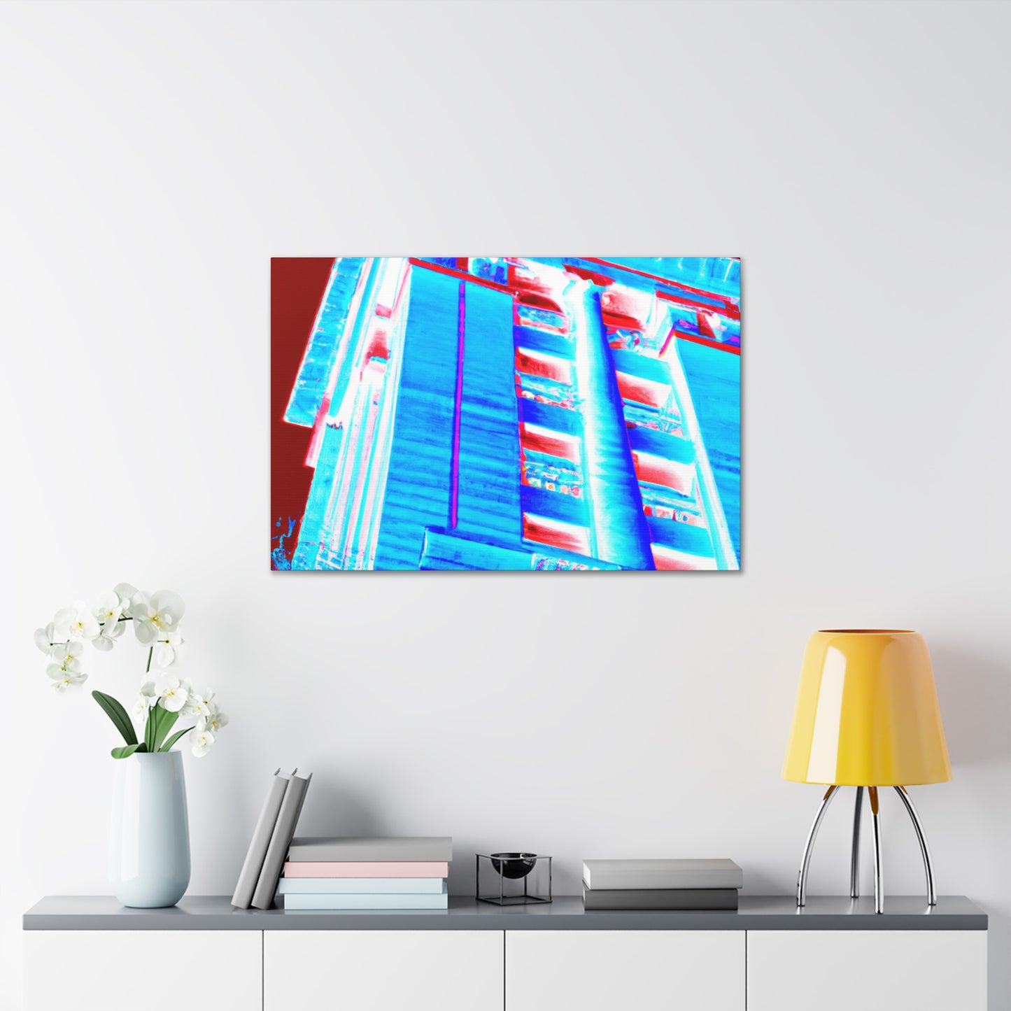 'Geometric Glitz: A Celebration of Art Deco Architecture' - Canvas