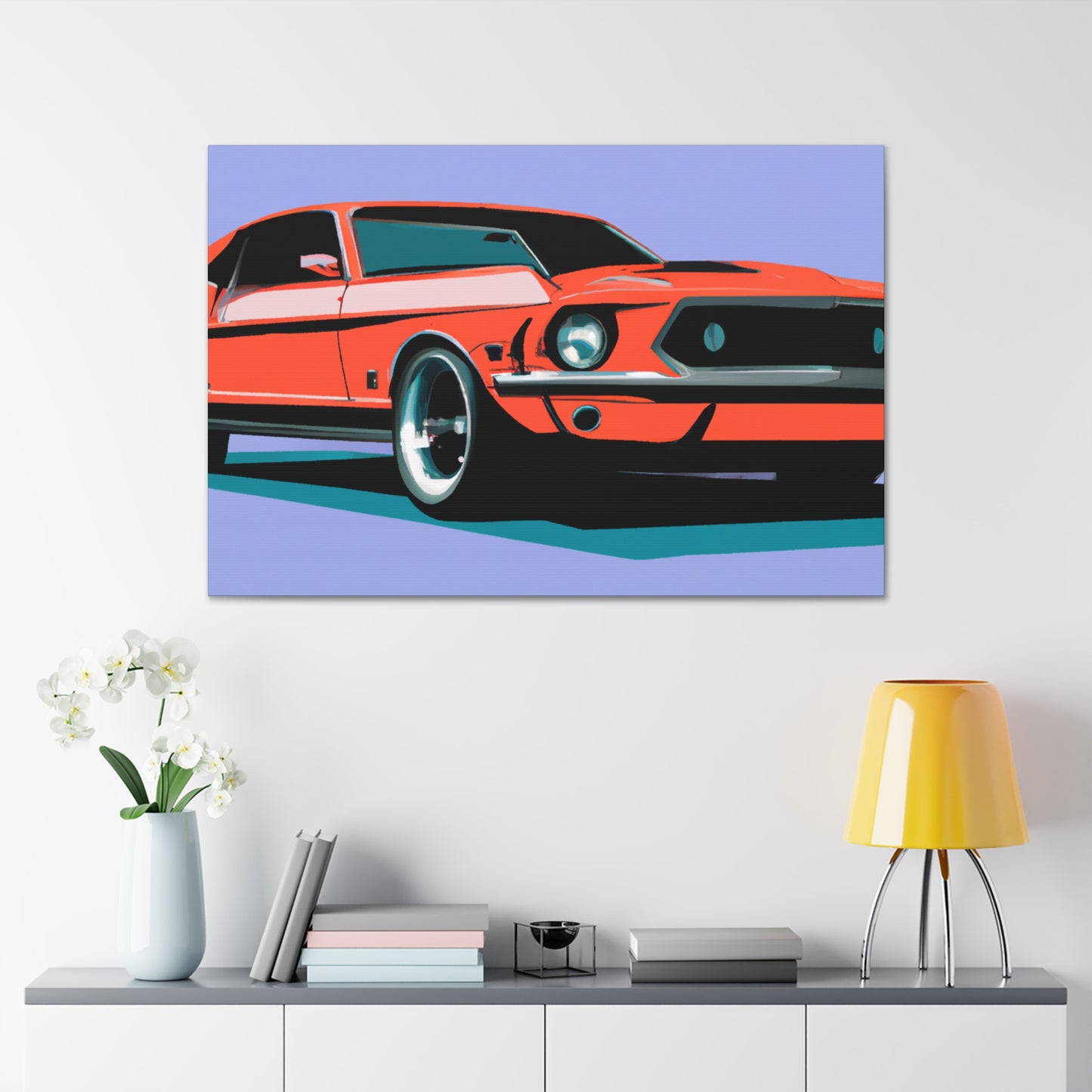 Rumble Rider - Automobile - Canvas