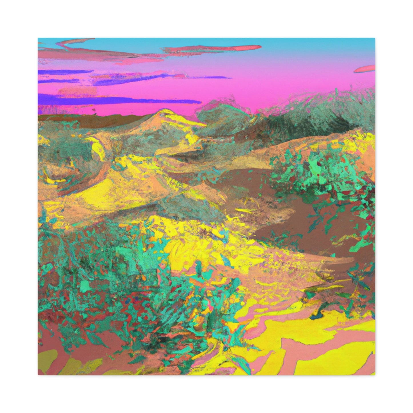 Dune Swirls - Landscape - Canvas
