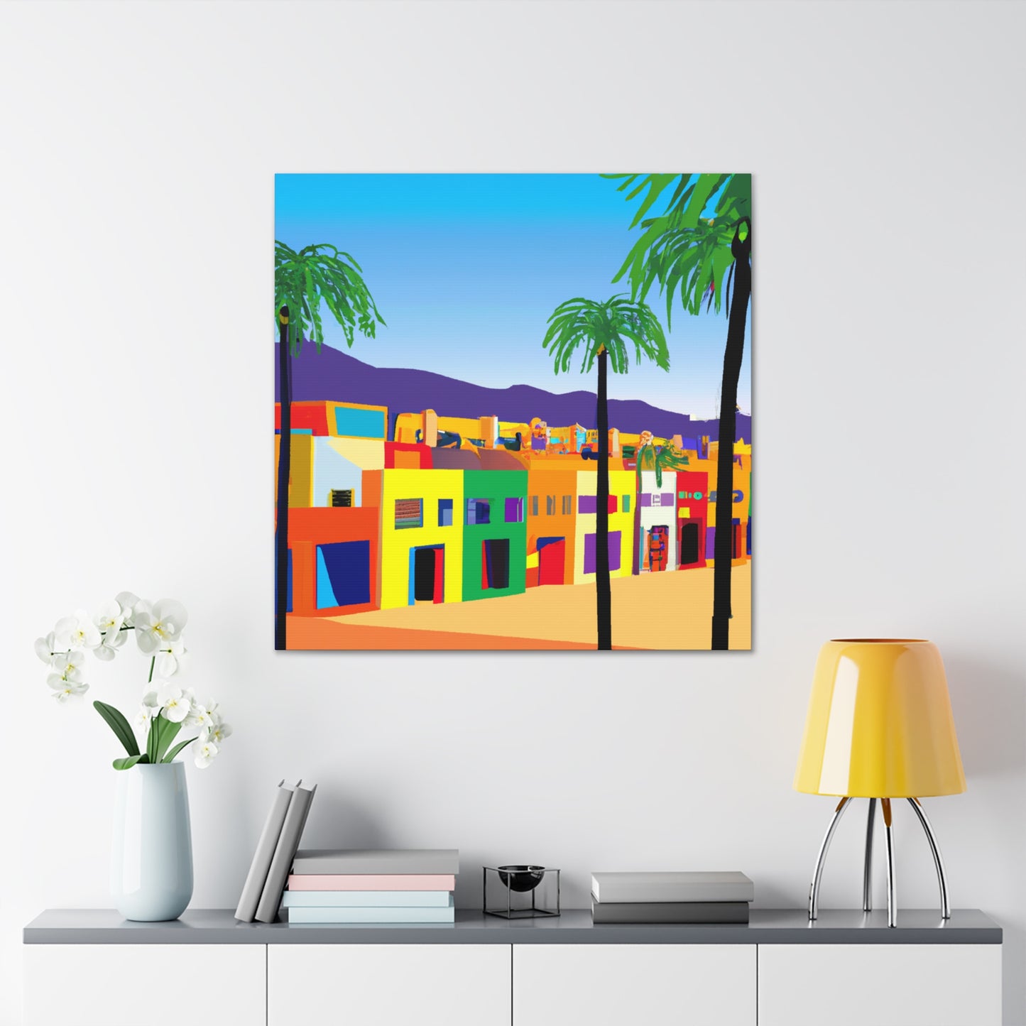 Sahara Sculpture - Architectural - Canvas