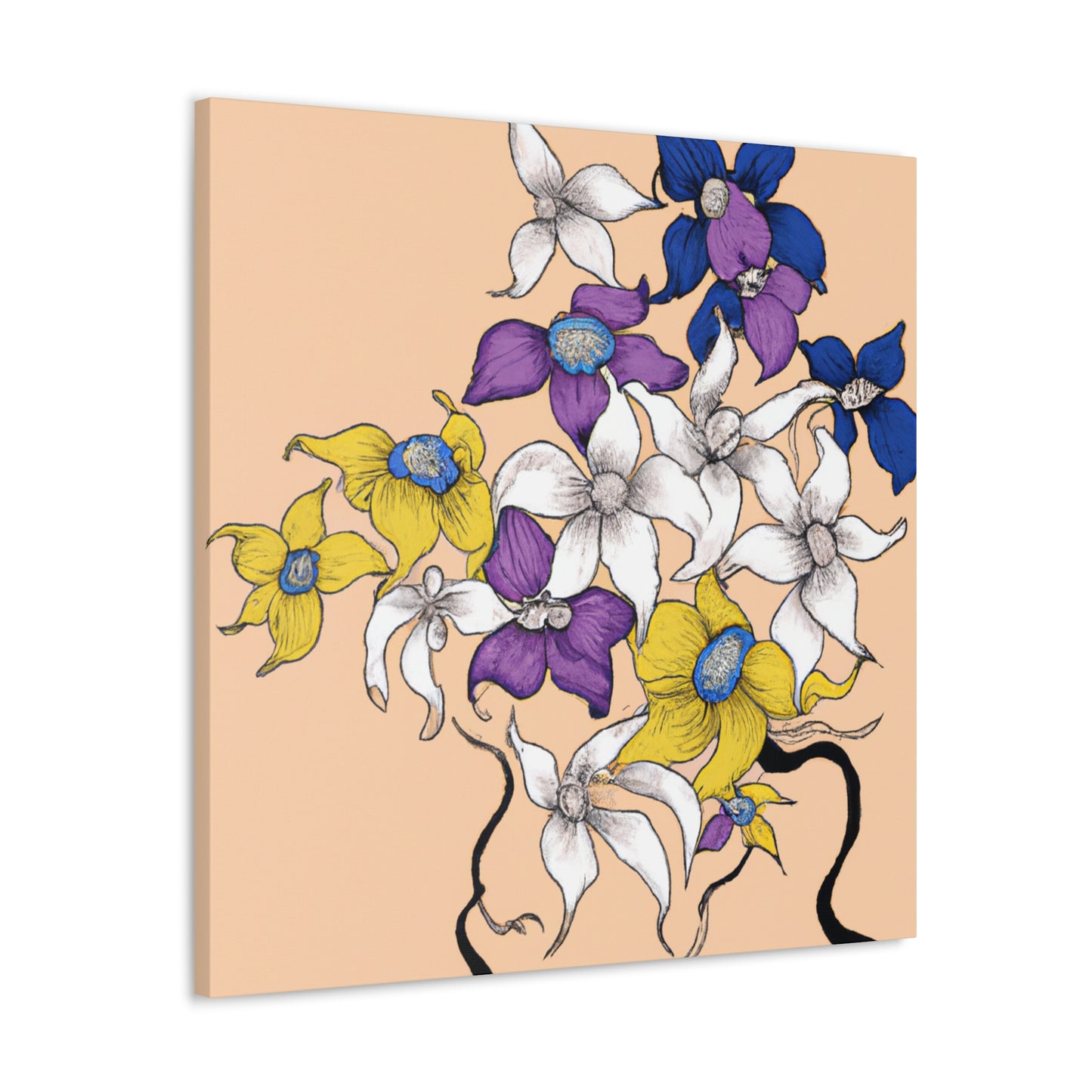 Rosalie - Floral - Canvas