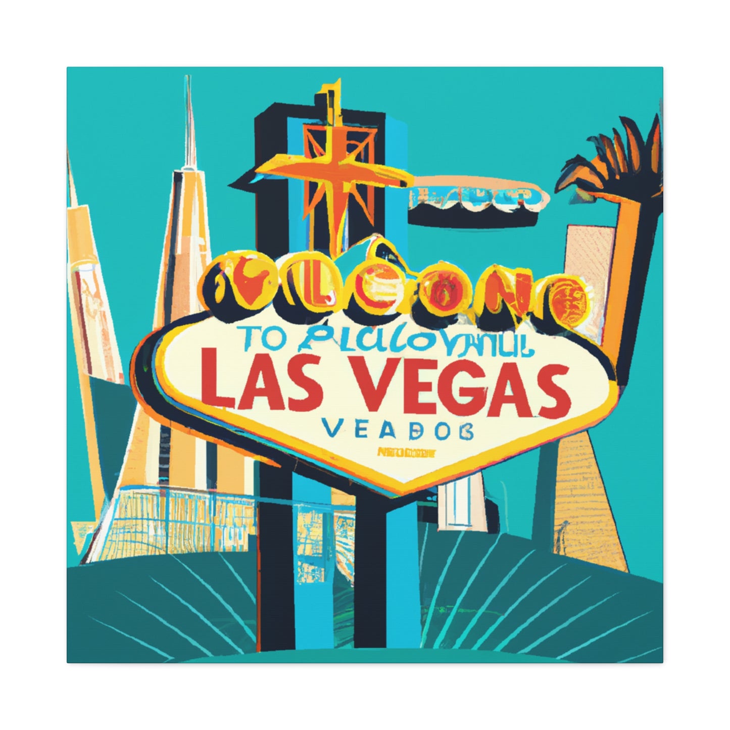Viva Las Vegas - Destination Vegas - Canvas