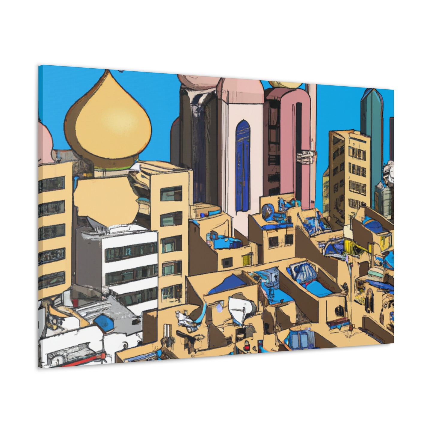 Desert Mirage - Destination Arab Emerates - Canvas