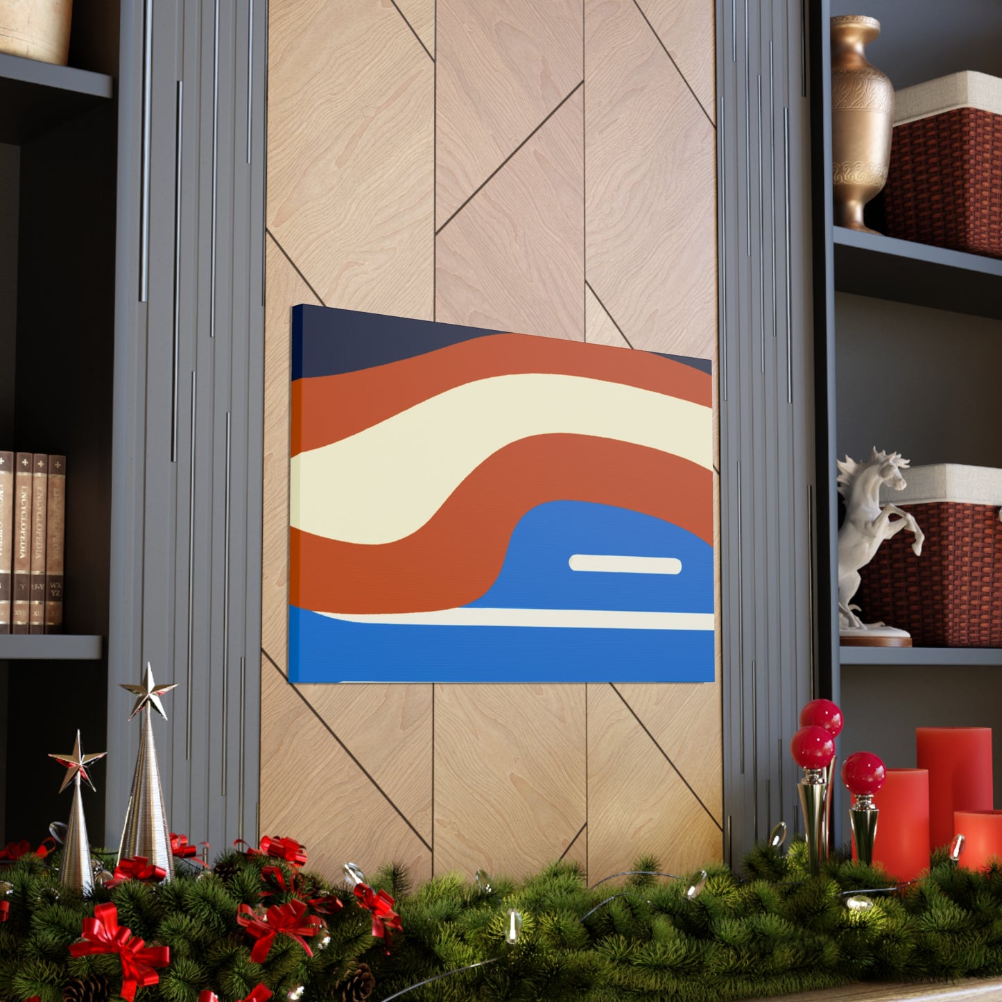 Sleek Run - Midcentury Canvas