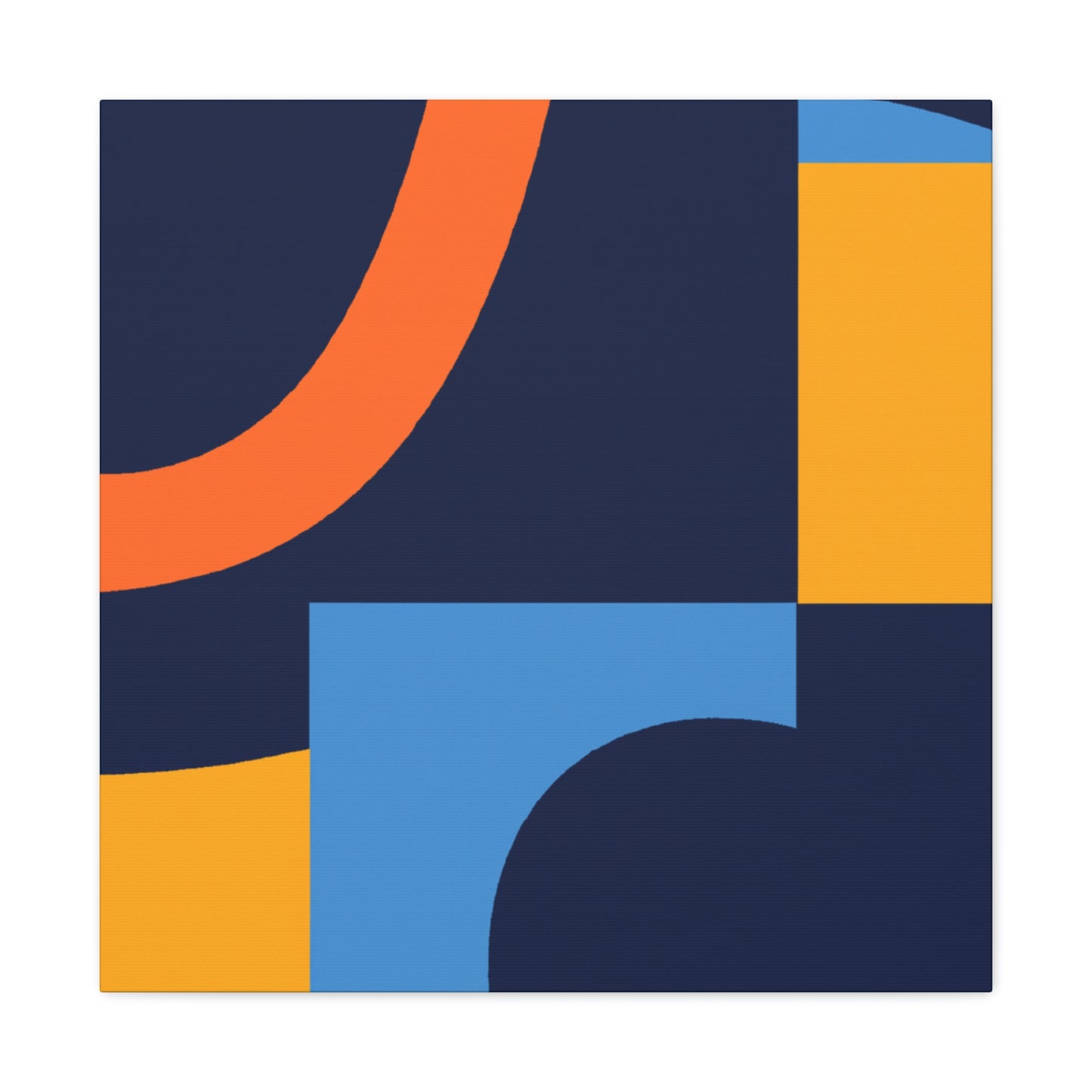 Groovy Geometry - Midcentury - Canvas