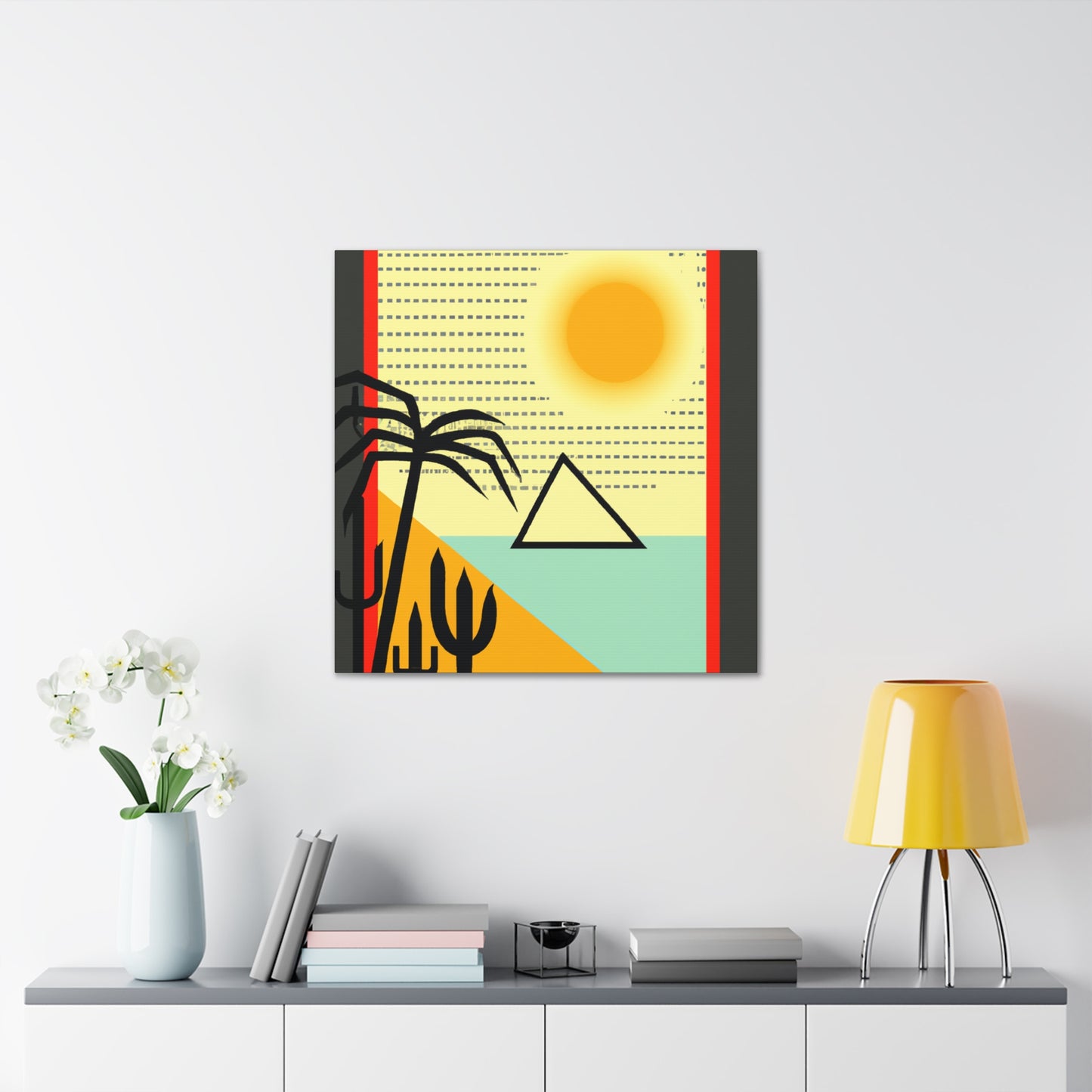 Sunny Day - Midcentury Canvas