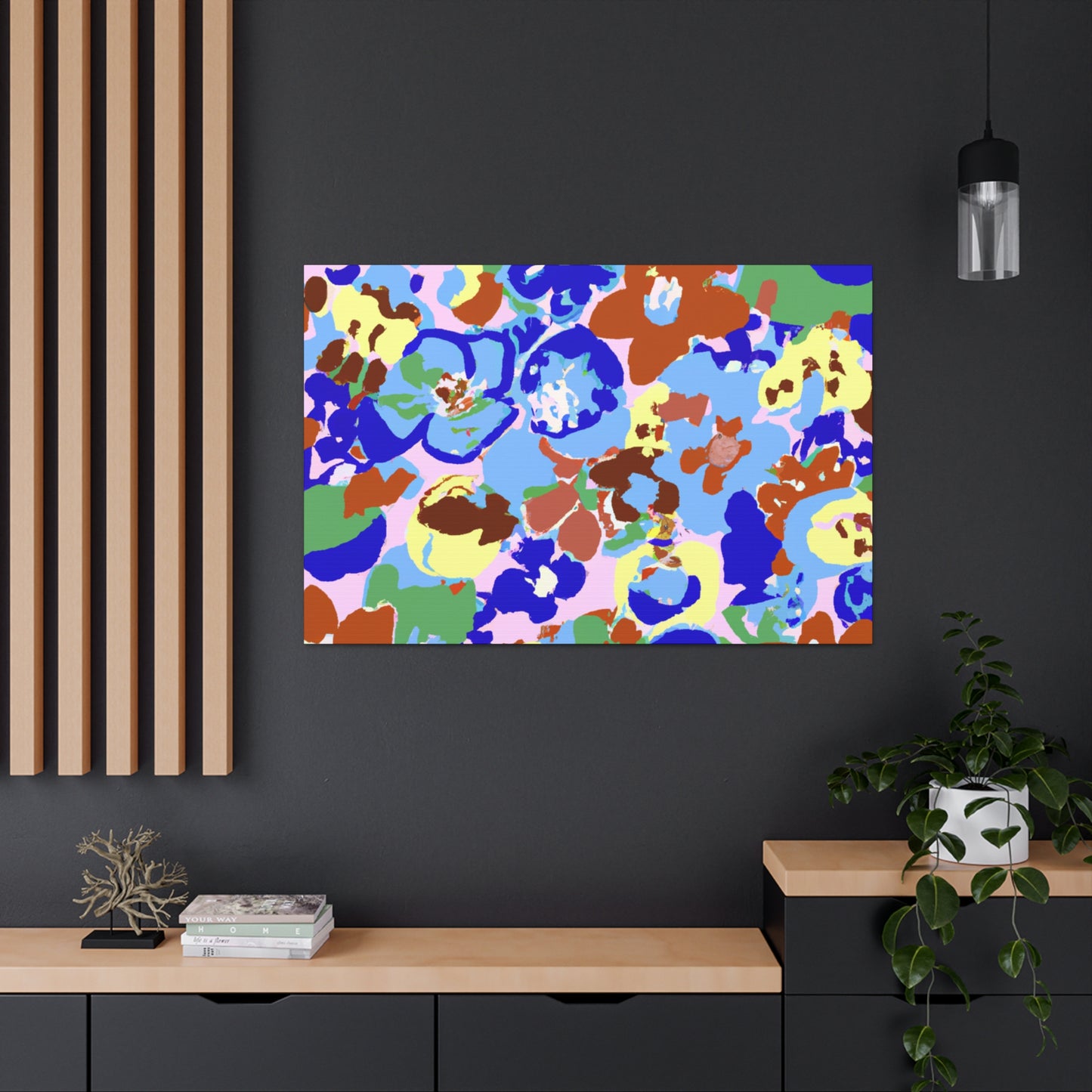 Serene Petals - Floral Canvas
