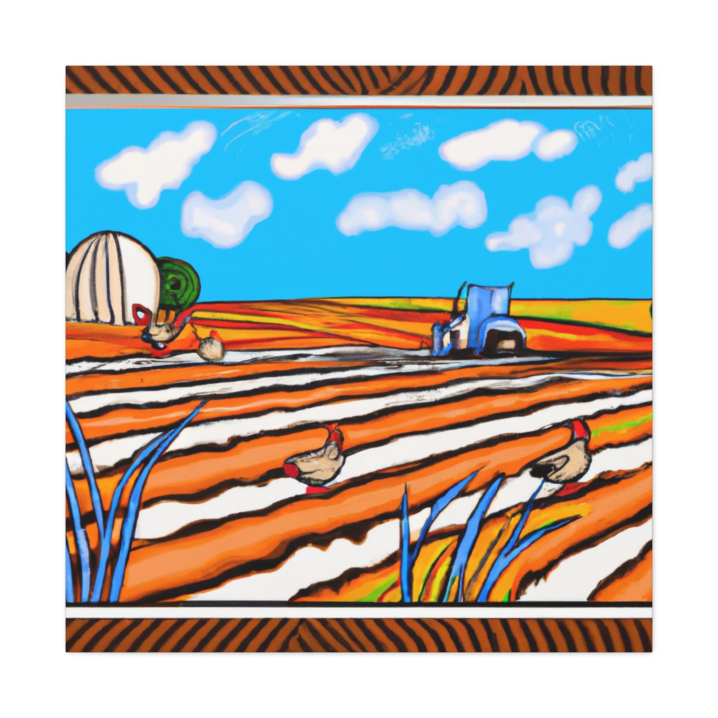 Field Thrills - Amusement - Canvas