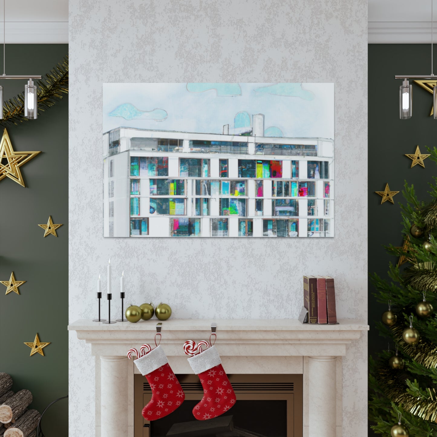 Edifice da Vinci - Architectural Canvas