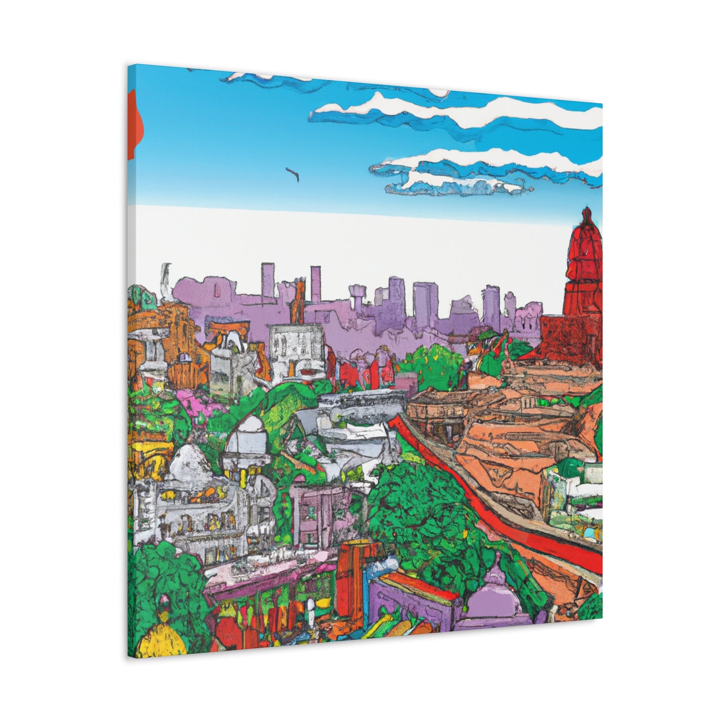 Palace of Wonders - Destination India - Canvas