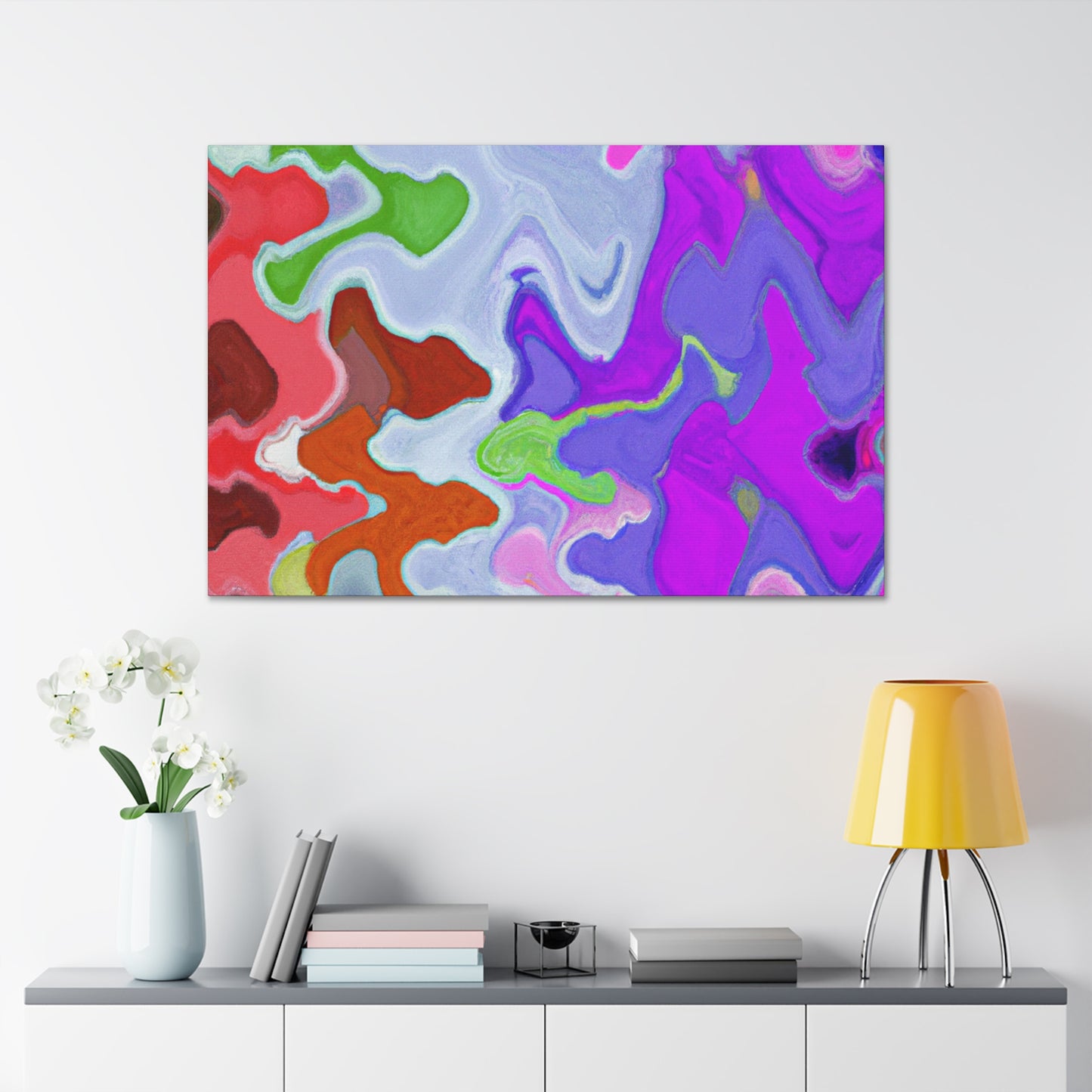 Aquaflow - Abstract - Canvas