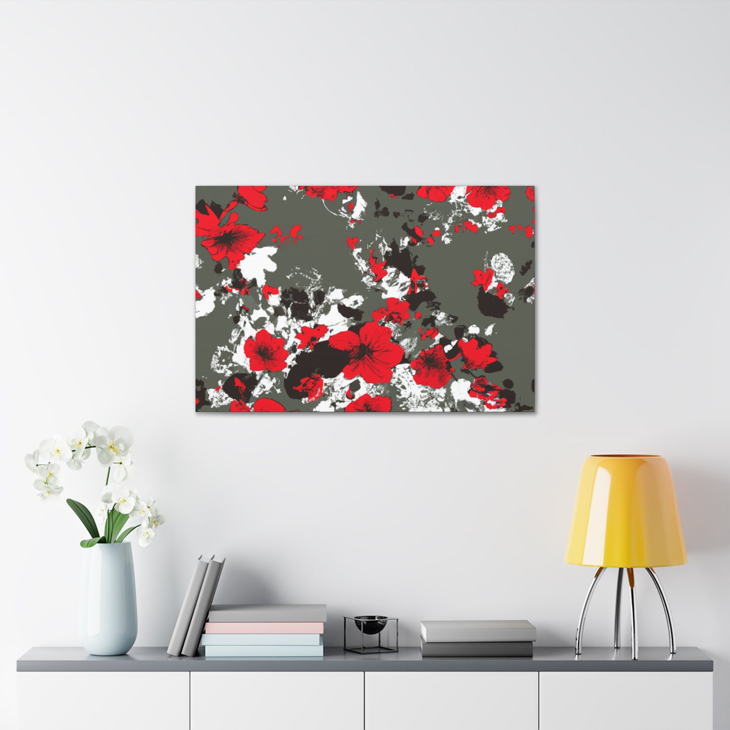 Passionfruit - Floral - Canvas