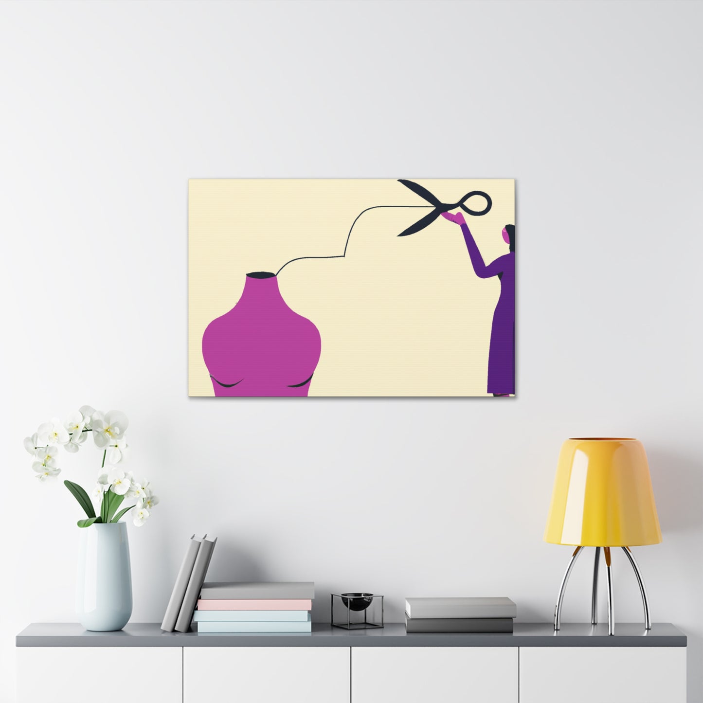 Elegance of Simplicity - Minimalism - Canvas