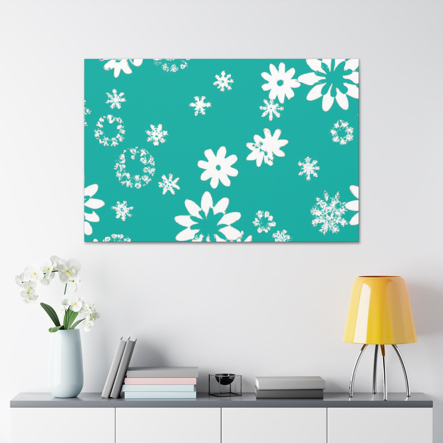 Rising Tempest- Floral - Canvas