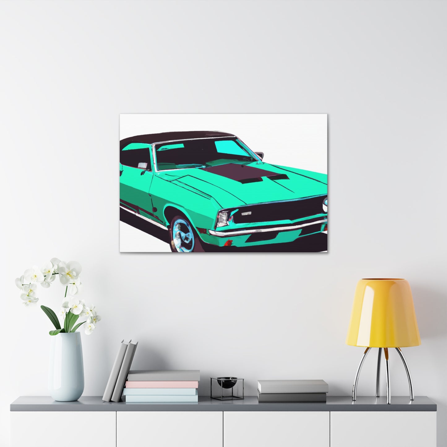 The Flame Thrower - Automobile - Canvas