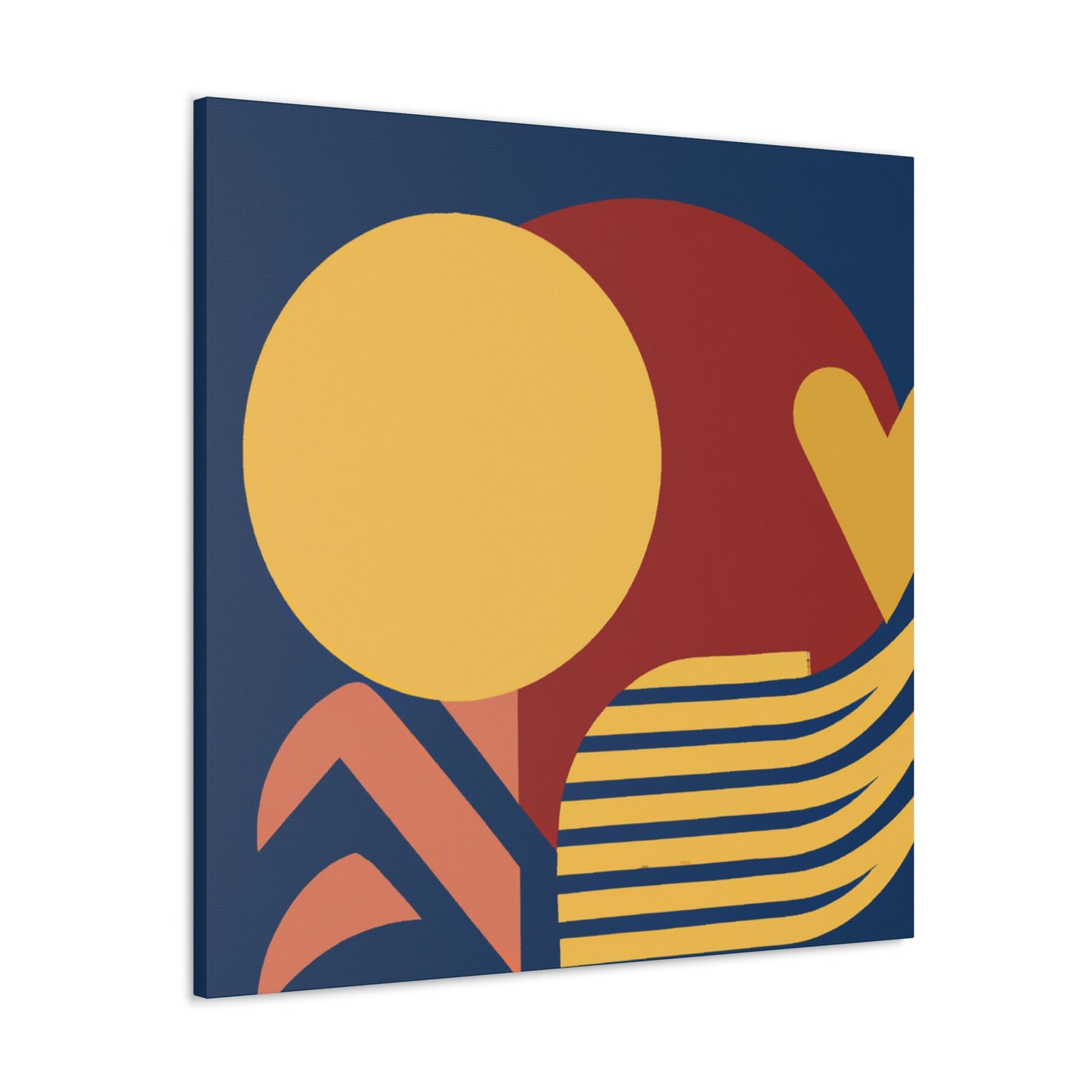 Fusion Fantasy- Midcentury - Canvas