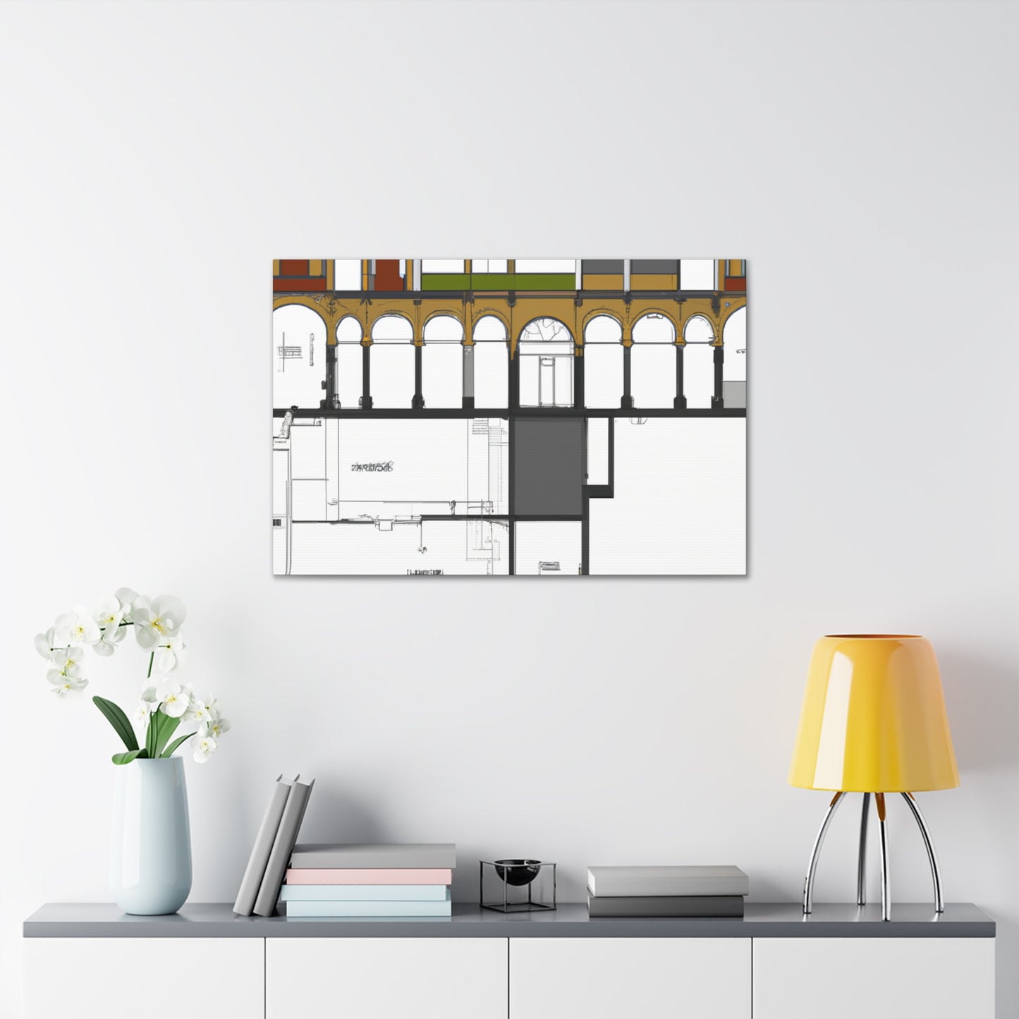 Ludmila Vaillant - Canvas - Architectural