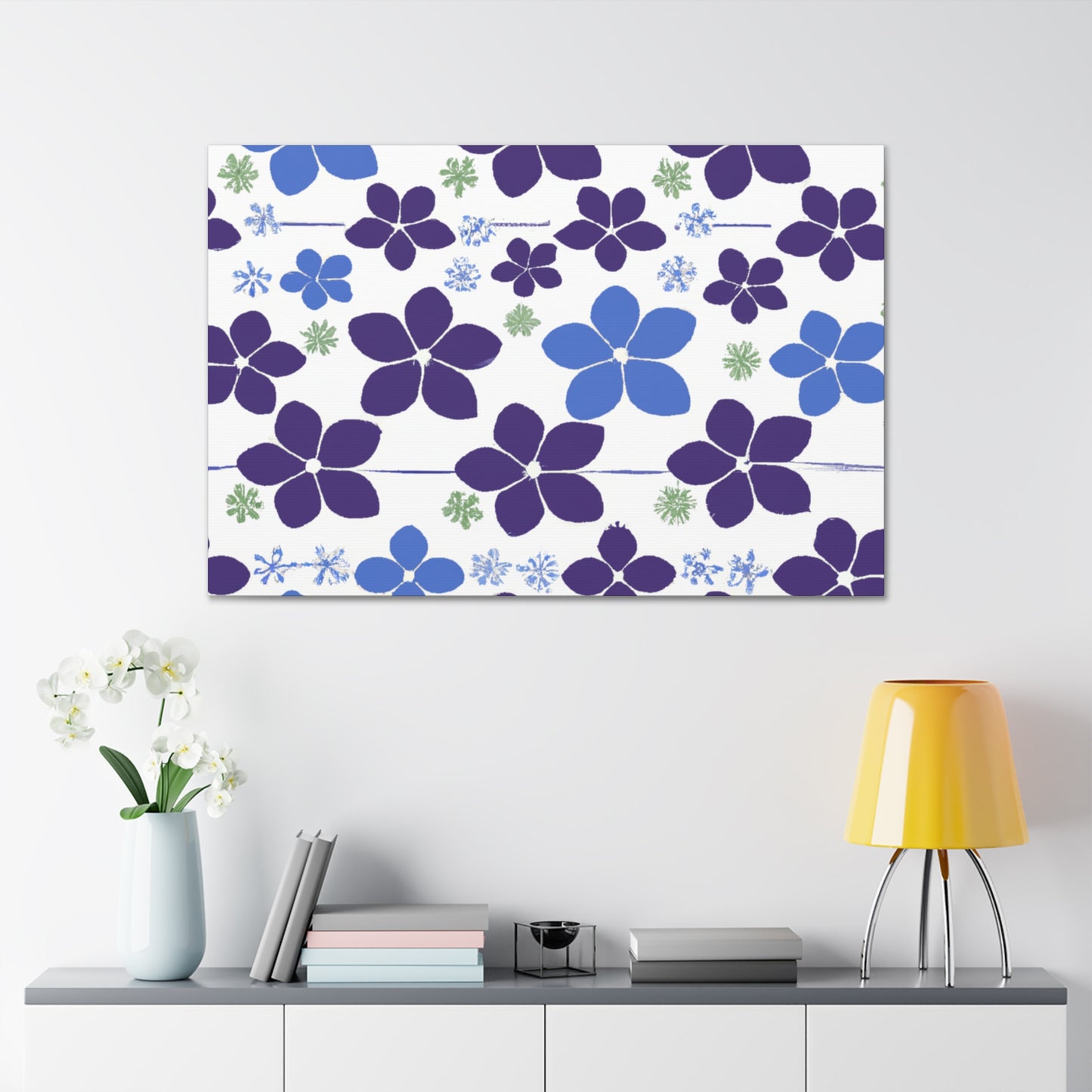 Bliss Blooms- Floral - Canvas