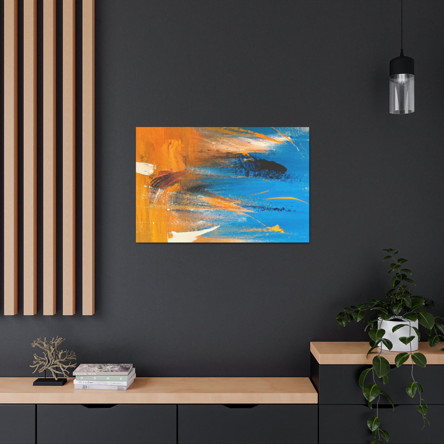 Johannes Vermeer - Abstract Canvas