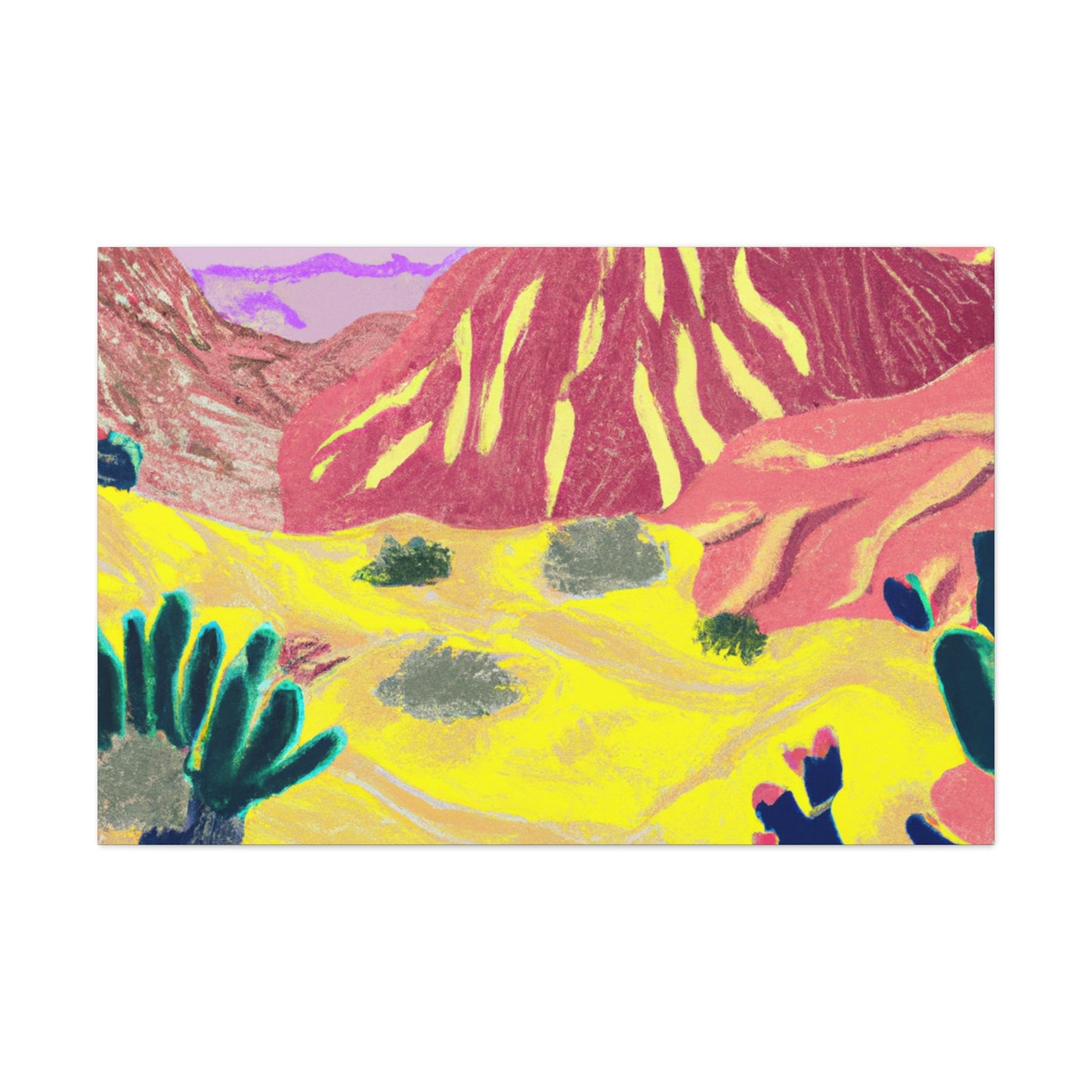 Sandswept Spectacle - Landscape - Canvas