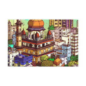 Lotus Land - Destination India - Canvas