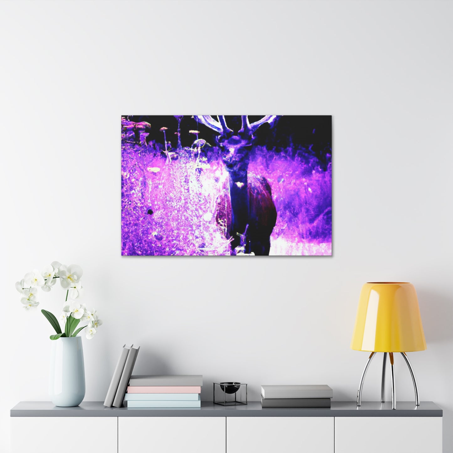 Purple Rudolph- Canvas - Wildlife