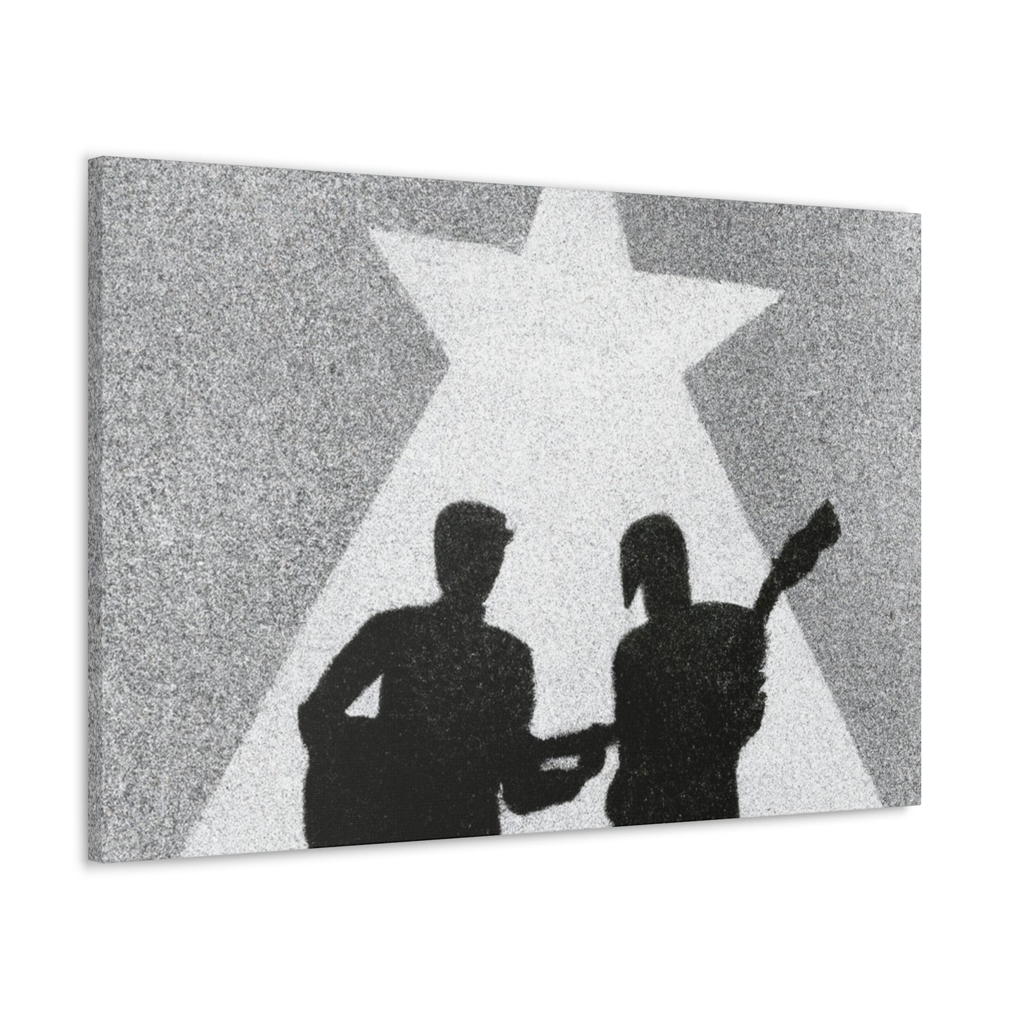 Hot Wax Records - Retro Music and Film Canvas