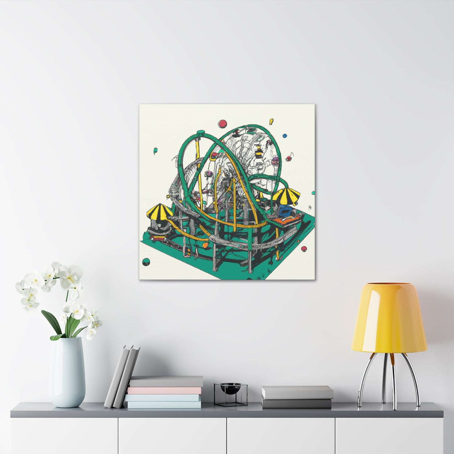 Silly Splashes - Amusement - Canvas
