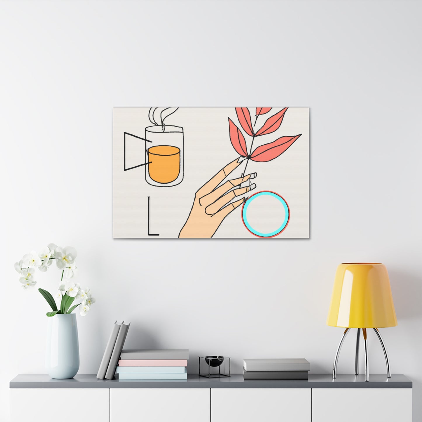 Modern Soft Tones - Minimalism - Canvas