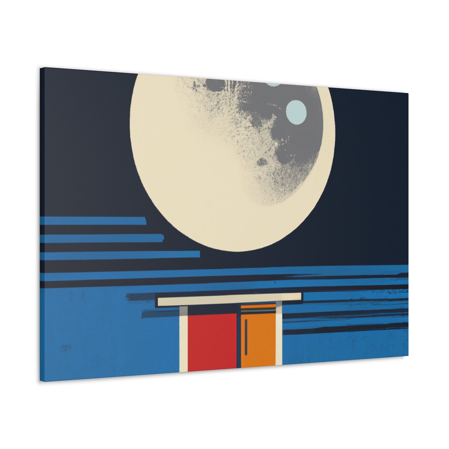 Majestic Vibe- Midcentury - Canvas