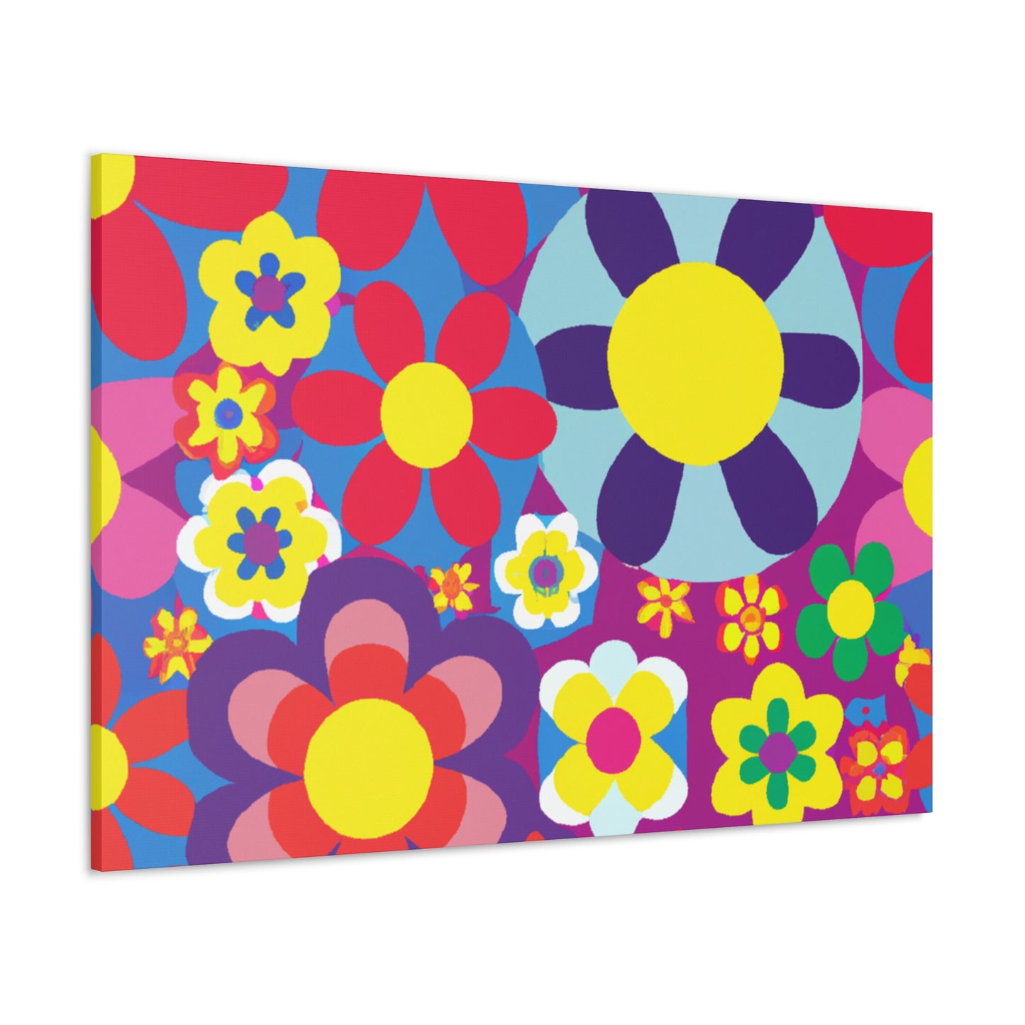 Petal-Powered: The Miracle of Pollination - Floral Canvas