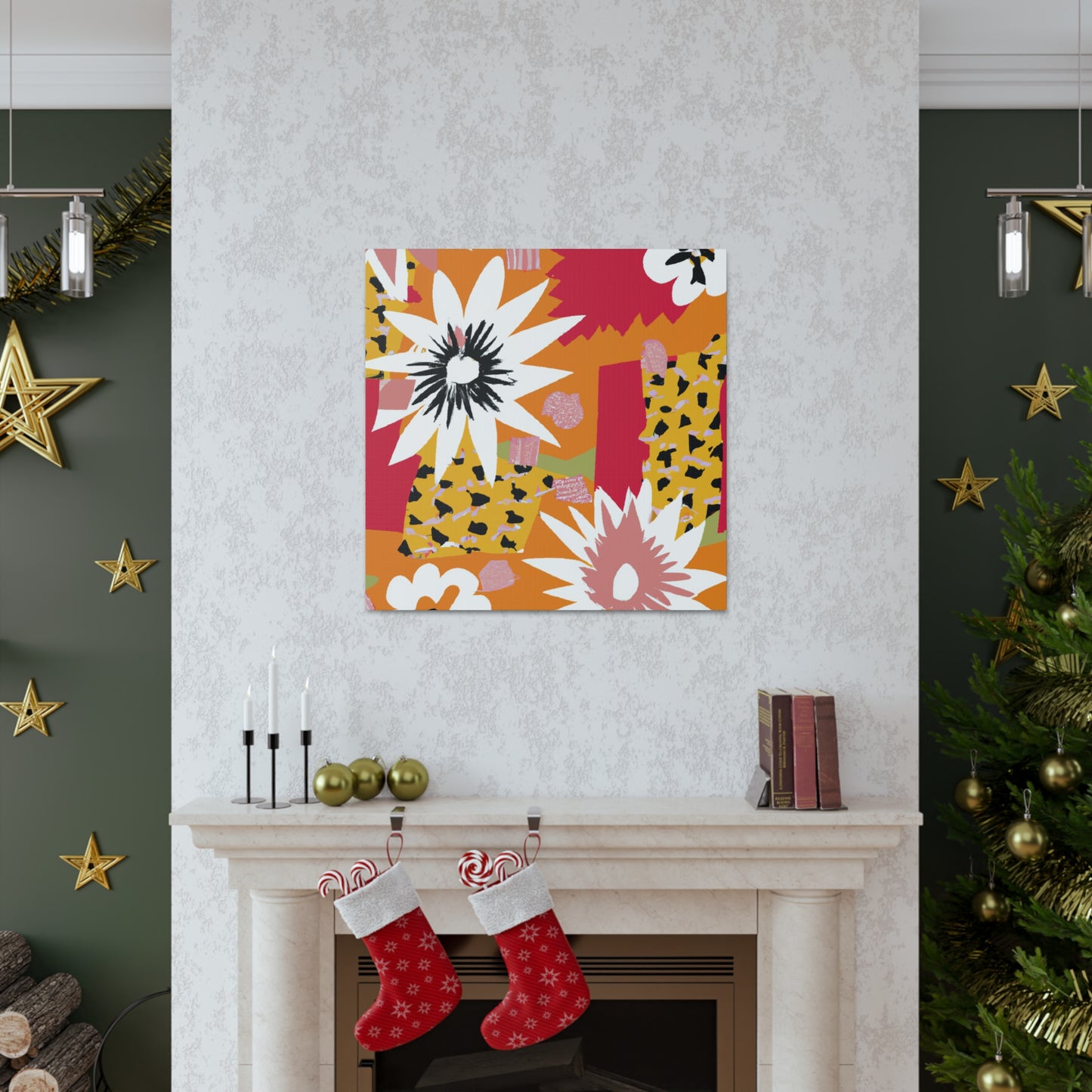 Flower Petal Power!: Floral Canvas