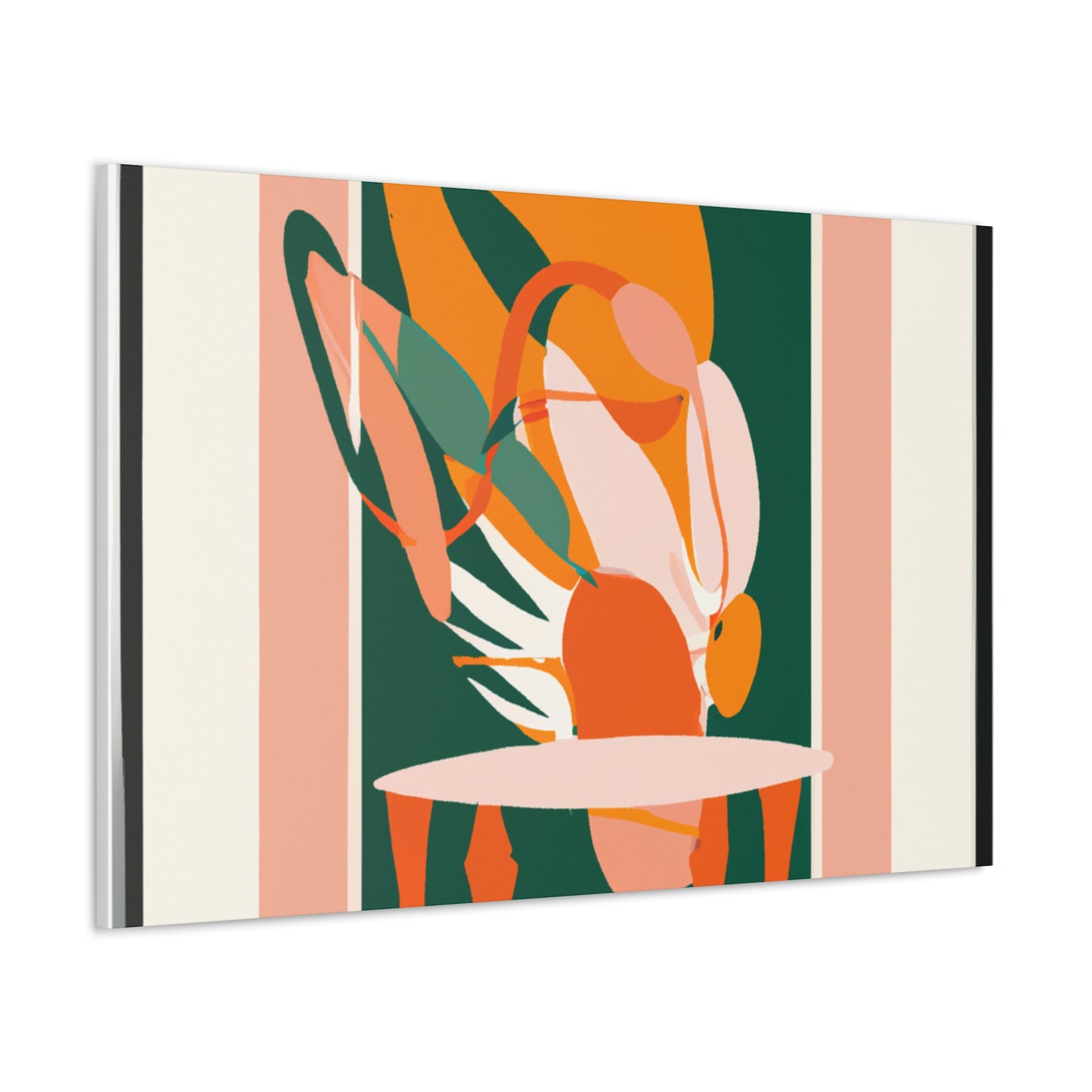 Flamingote - Midcentury Canvas