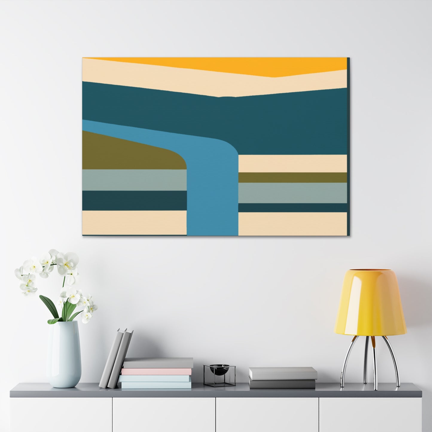 Fawnstripes - Midcentury Canvas
