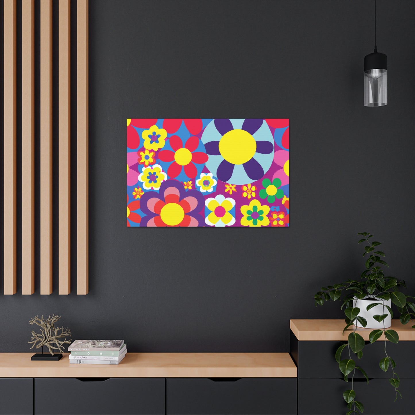 Petal-Powered: The Miracle of Pollination - Floral Canvas