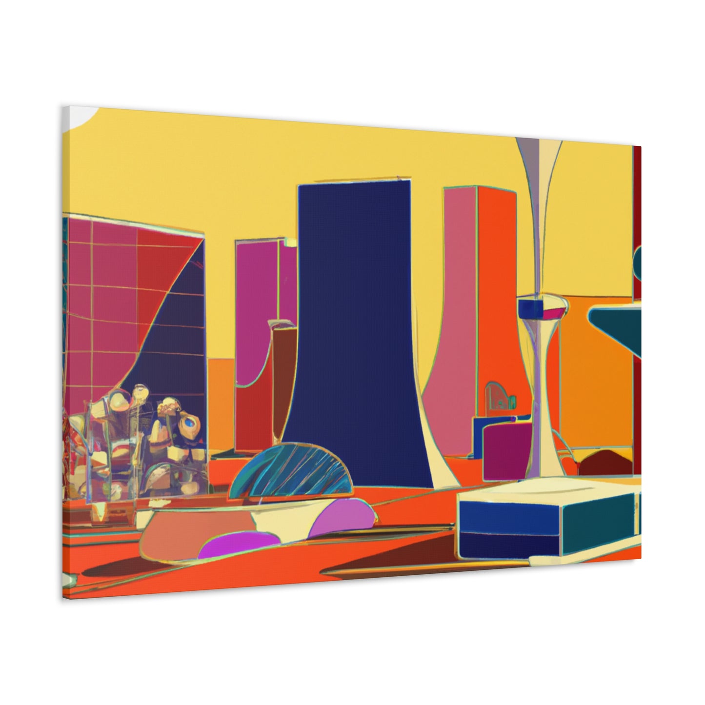 Qahirah - Middle East. - Canvas