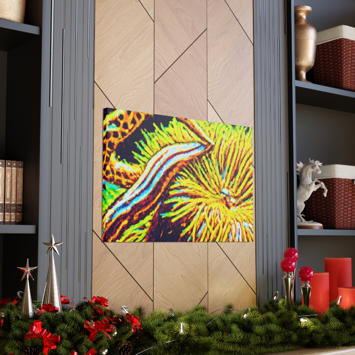 "Coastal Promenade" - Underwater Canvas
