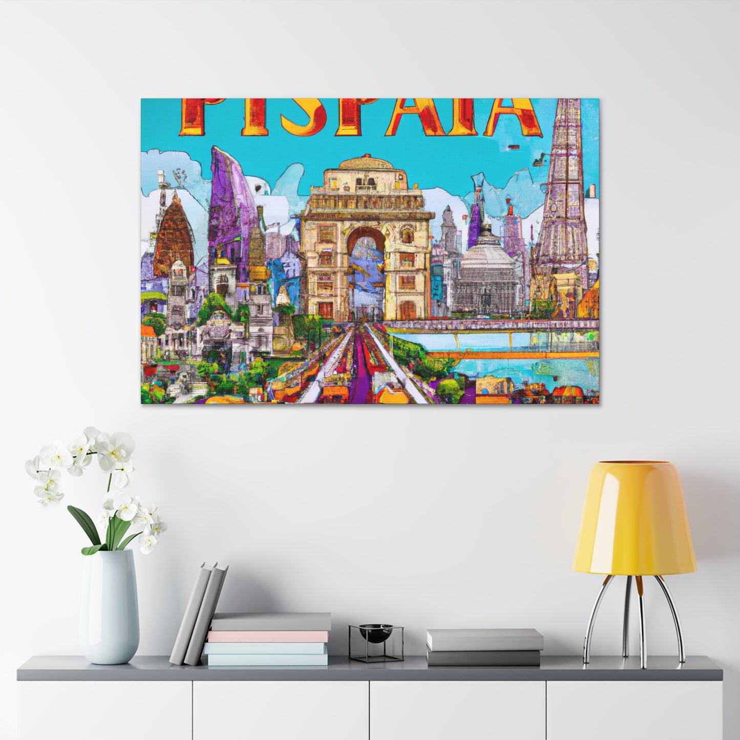 Bollywood Bliss - Destination India - Canvas