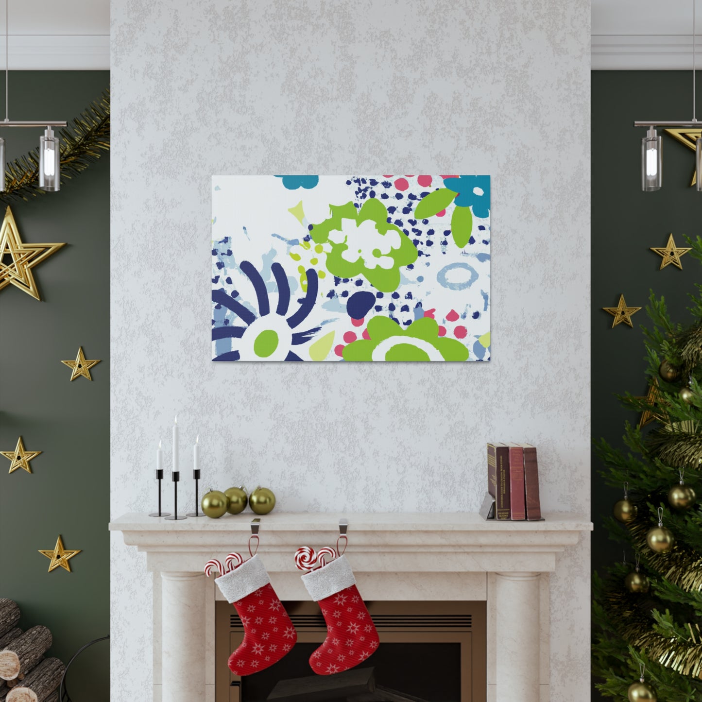 Flower Power Palooza: Floral Canvas