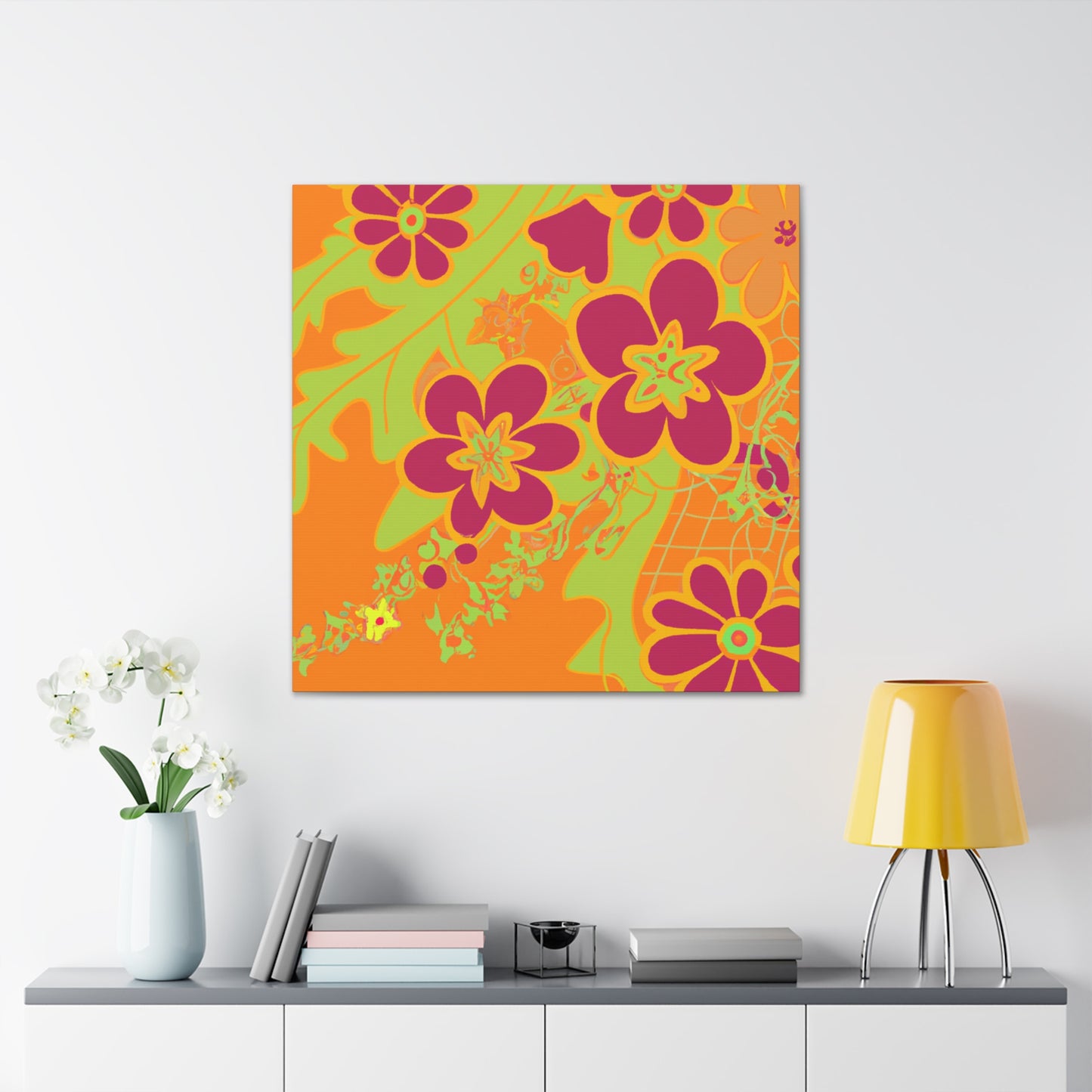 Blossomjoy - Floral - Canvas