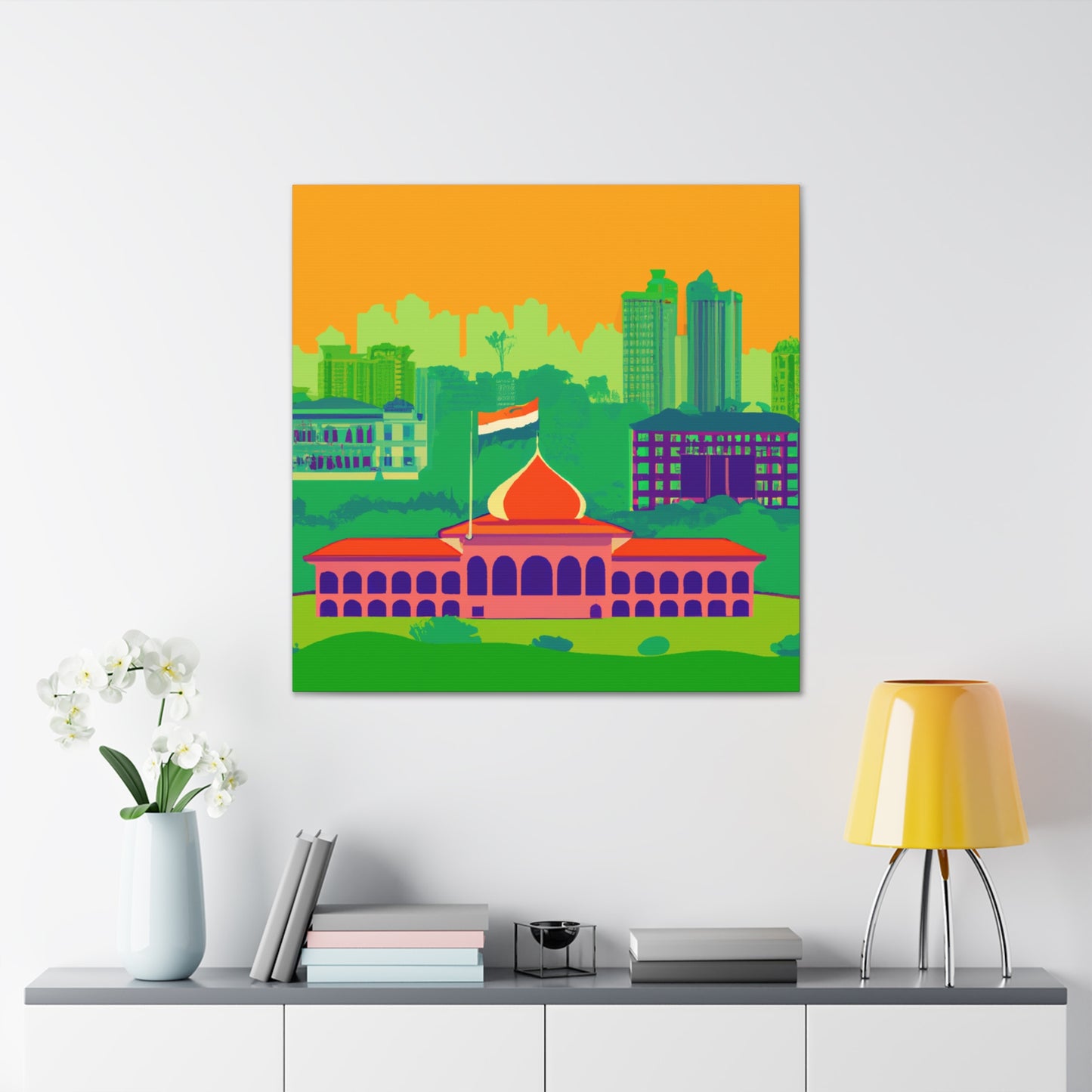 India-O-Destination India - Canvas