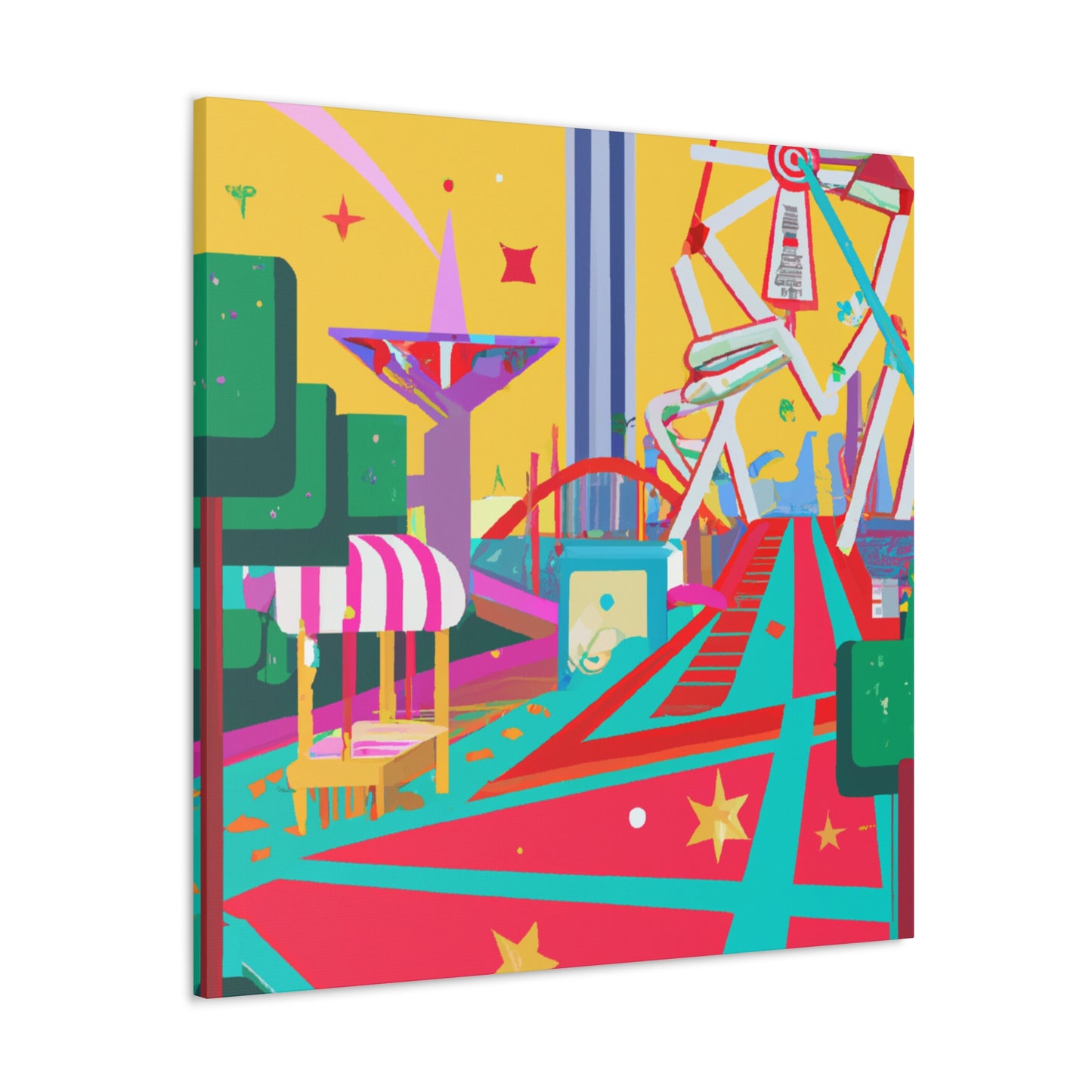 Wonderworld - Amusement - Canvas