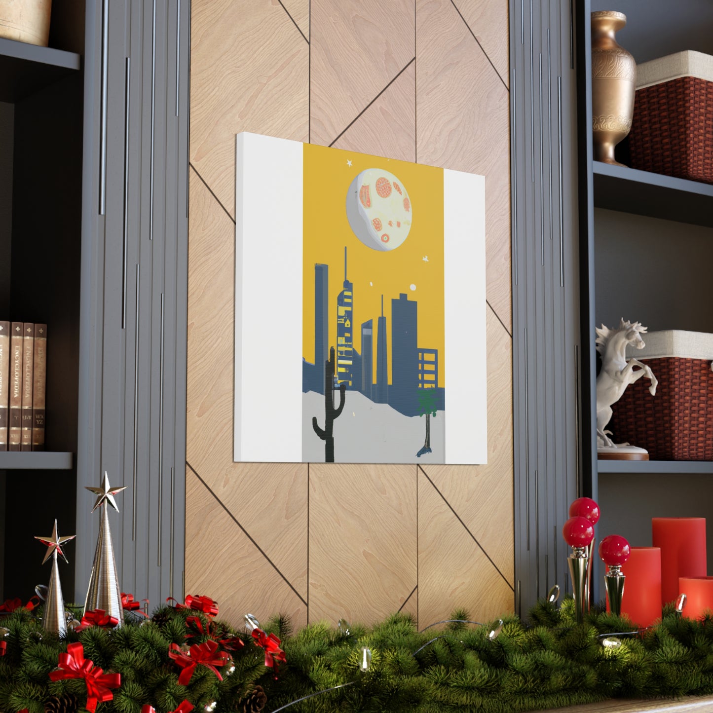 Skyhigh - Midcentury Canvas