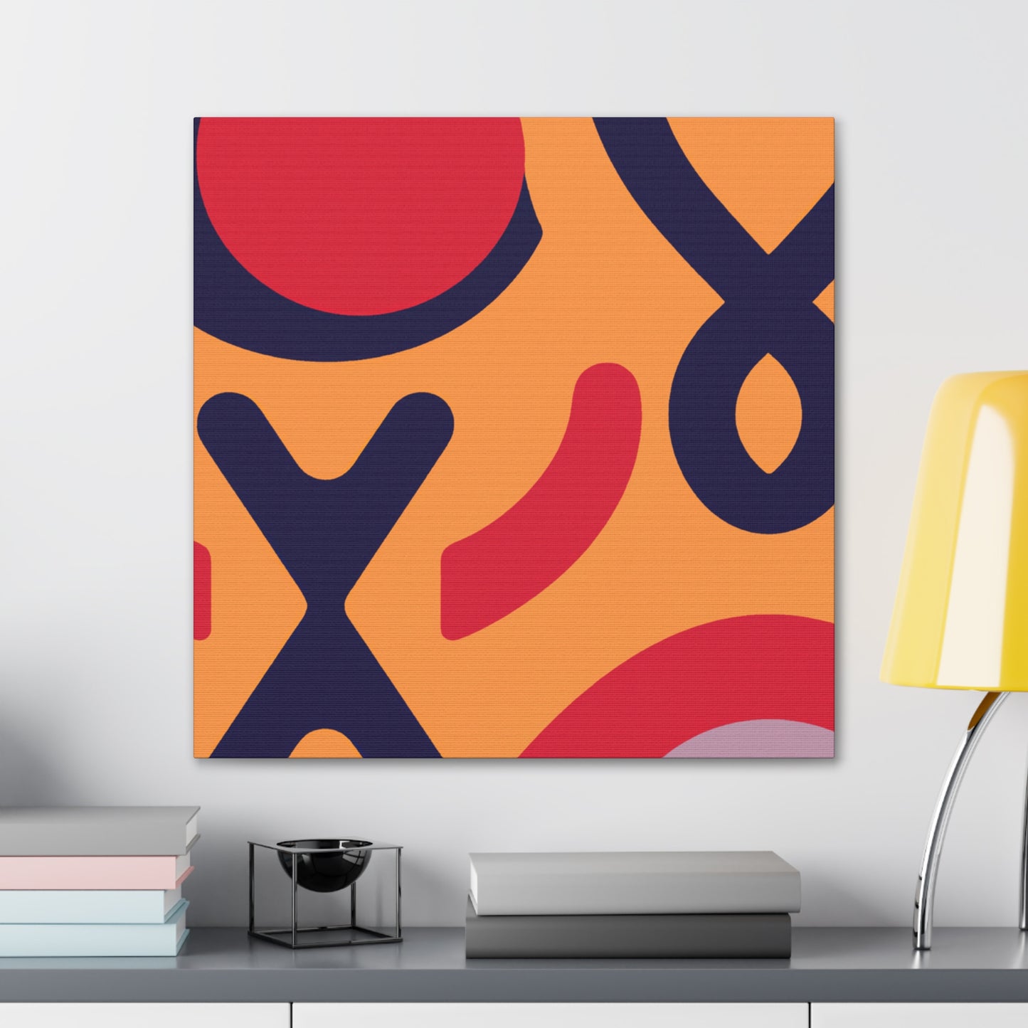 Elemental Splendor - Midcentury - Canvas