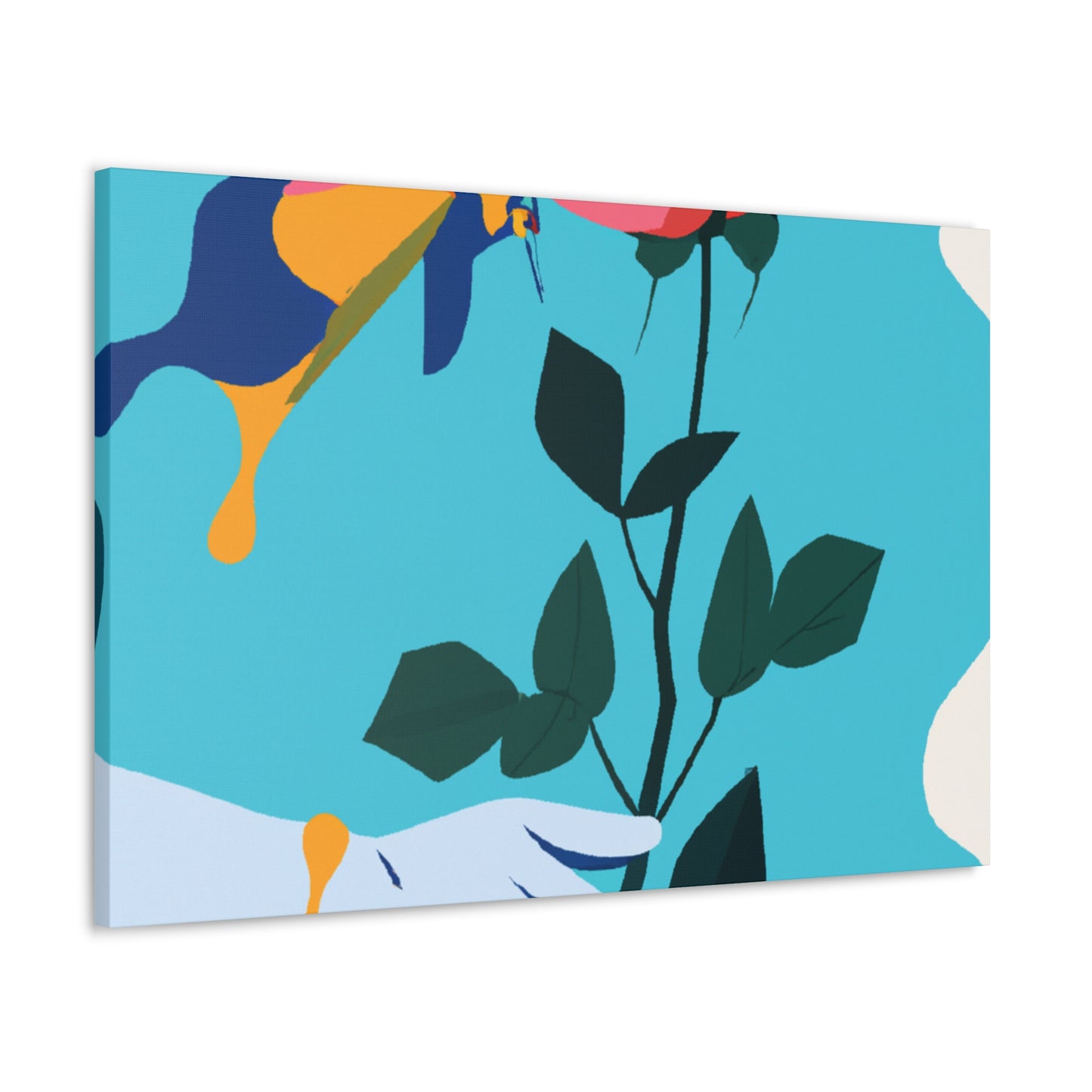 "Simplicity Rising - Minimalism" - Canvas